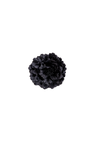 JULITA 2-in-1 brooch pin flower Black
