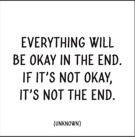 Quotable Card - Everything will be ok