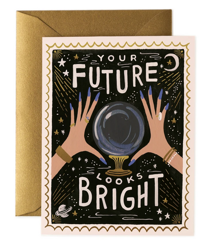 Rifle Paper Card Your Future Looks Bright