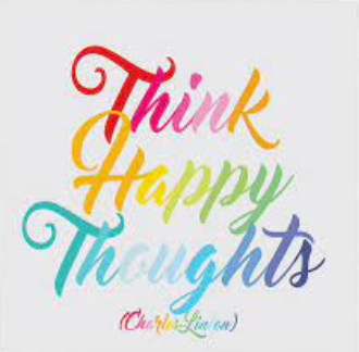 Quotable Card - Think Happy Thoughts