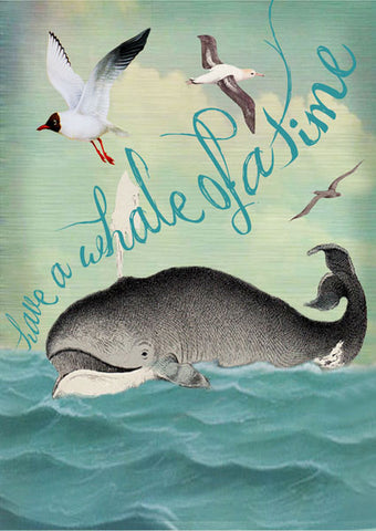 Madame Treacle Whale of a Time Card