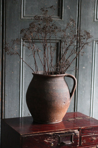 Antique French Earthenware Jug