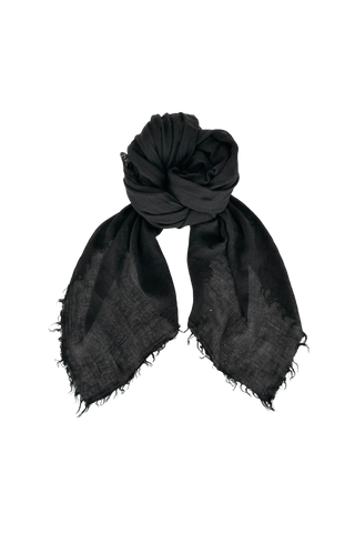 EUCALYPTUS basic scarf Black
