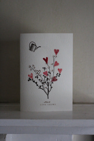 Elena Deshmukh Card, our love grows