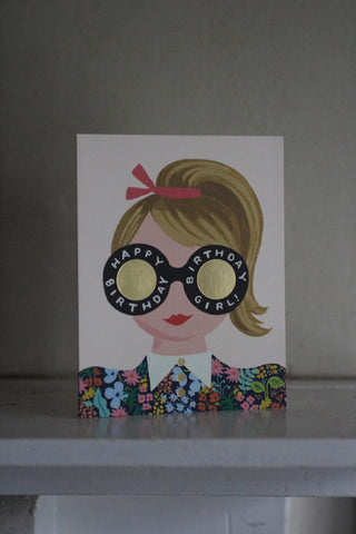 Rifle Paper co Card BIRTHDAY GIRL