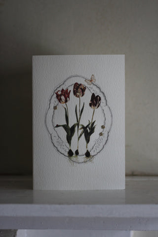 Elena Deshmukh Card, Dutch Tulips