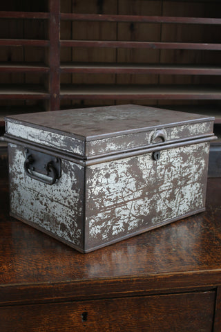 Small Vintage Deed Box