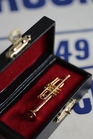 Trumpet Pin Badge Brooch