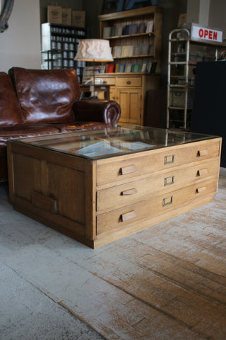 Plan Chest Coffee Table