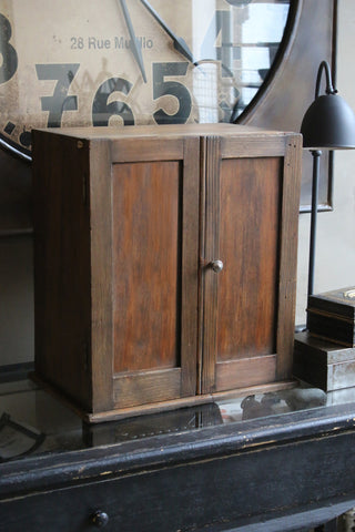 Vintage Wooden Filing Storage