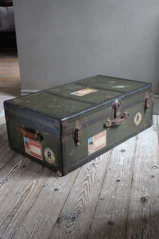 Vintage American Traveller's Trunk