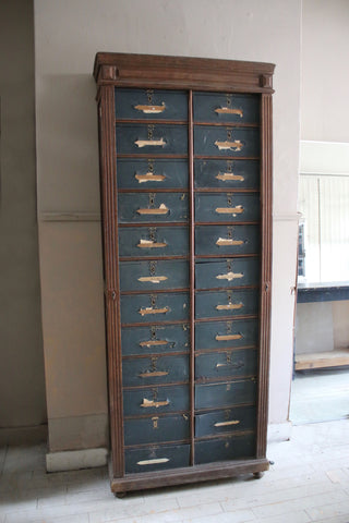 Antique French Filing Cabinet