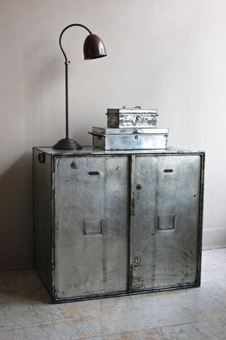 Vintage Steel Safe Cabinet