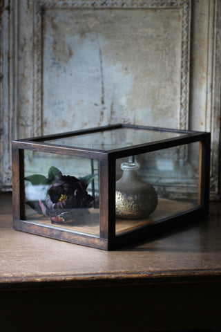 Vintage Glass Display Box