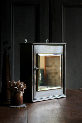 French Mirrored Bathroom Cabinet
