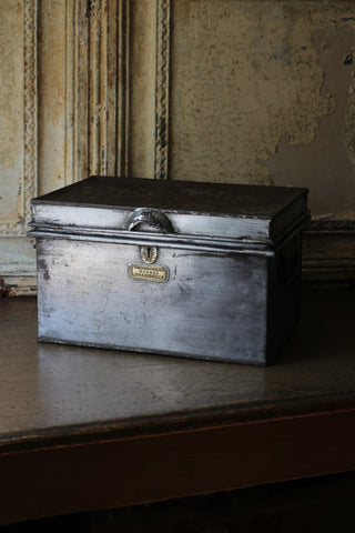 Original Antique Deed Box
