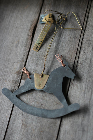 Walther & Co Rocking Horse Decoration